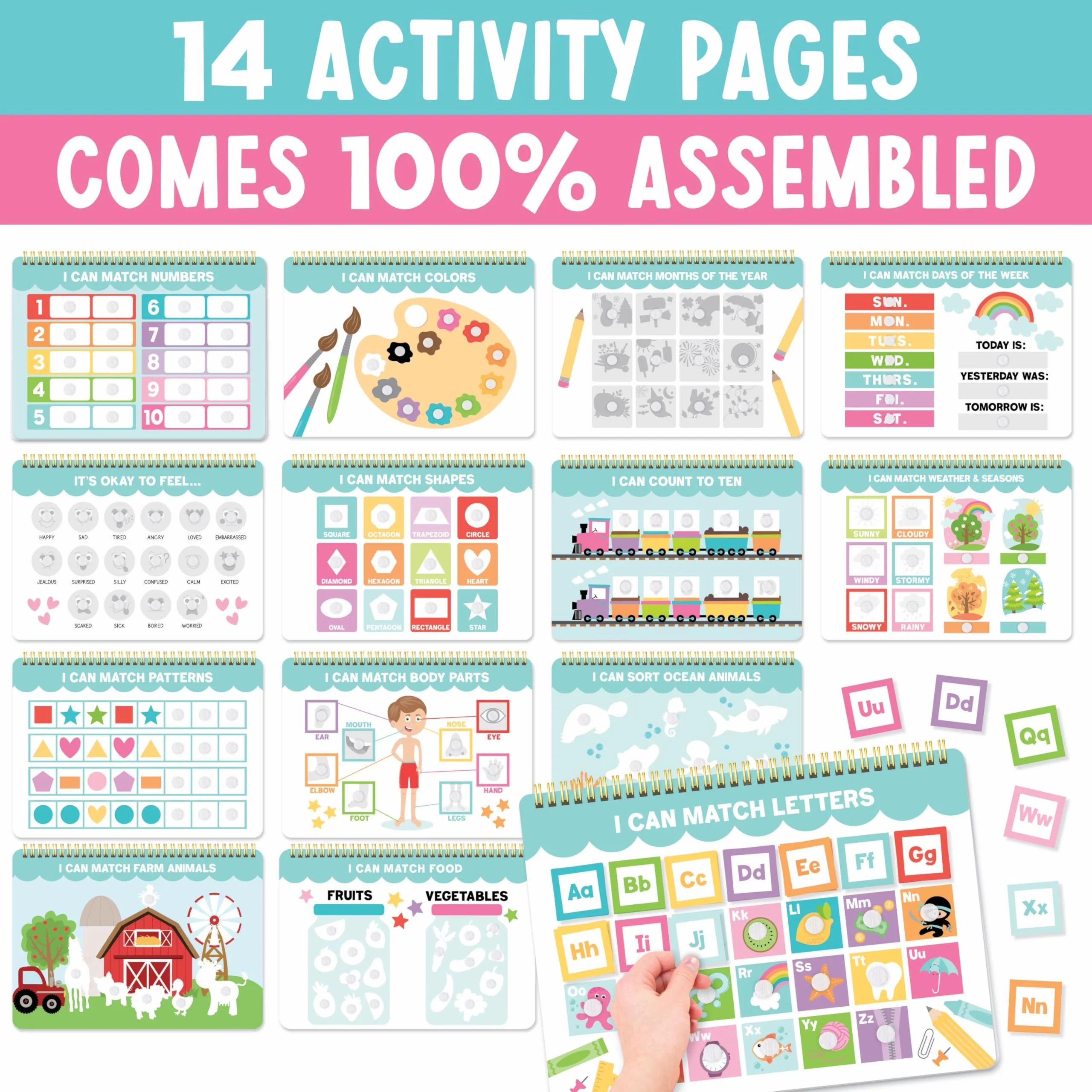 Magic Handwriting Workbook + Prek Busy Book Bundle - Image 5