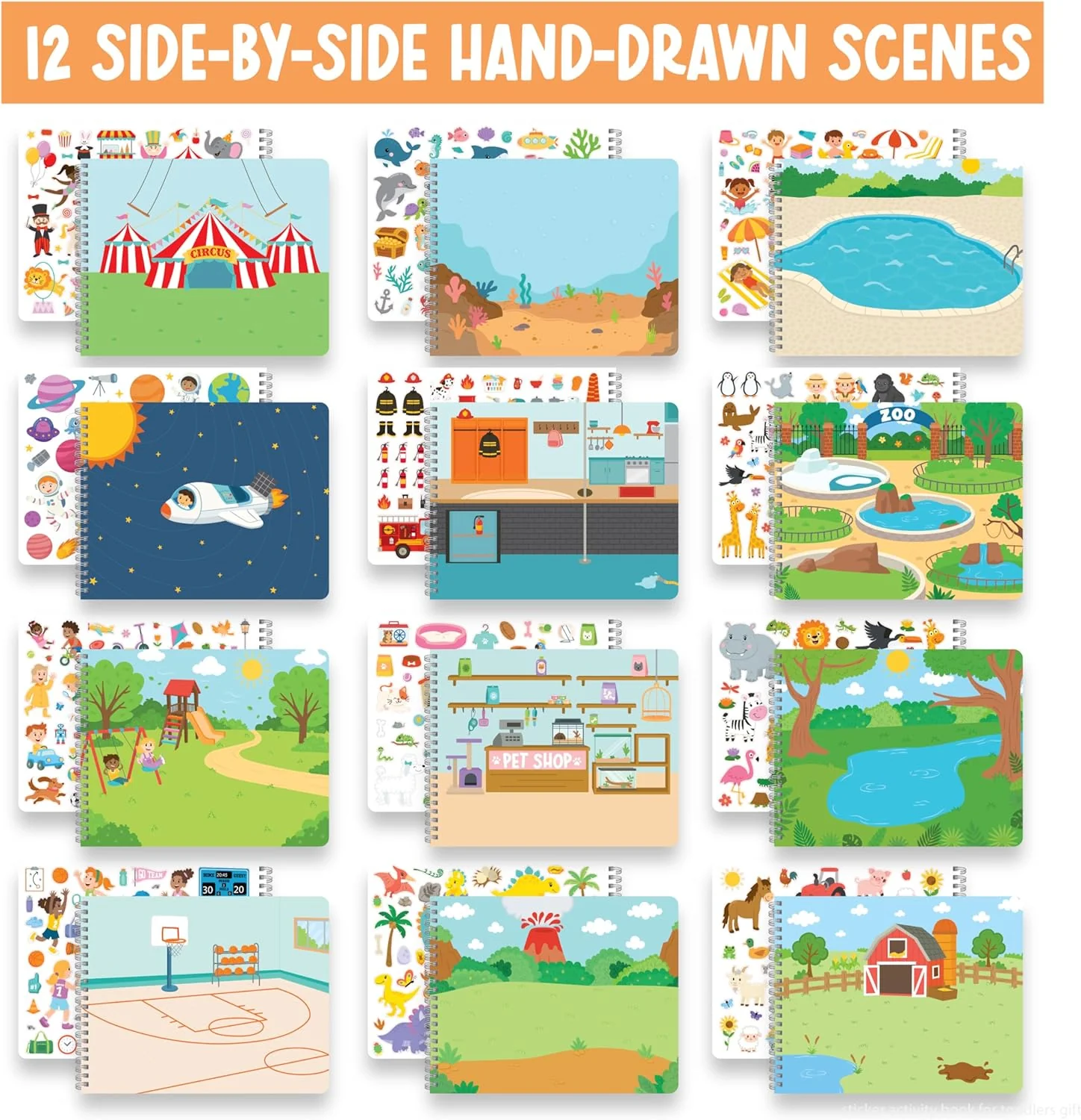 Sticker Activity Book - Image 2